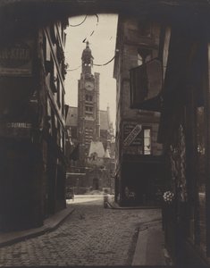 Rue de la Montagne-Sainte-Geneviève de Eugène Atget