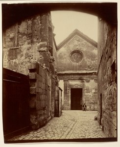 Portal de Saint-Julien-le-Pauvre de Eugène Atget