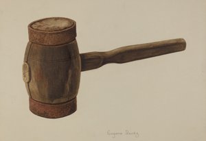 Martelo de giz de Eugene Bartz