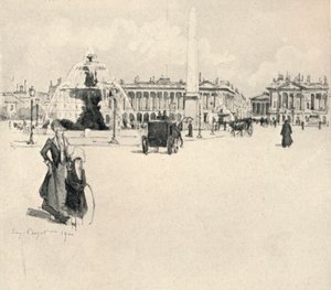 Praça da Concórdia, 1915 de Eugene Bejot
