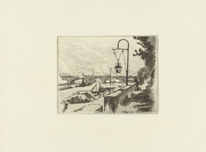 Cityscape com ponte Austerlitz e Sena em Paris
Pont d