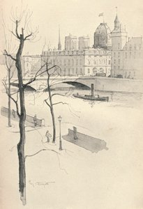 A Pont au Change, 1915 de Eugene Bejot