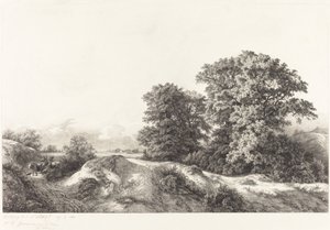 Carvalhos em Vaux de Cernay de Eugene Bléry