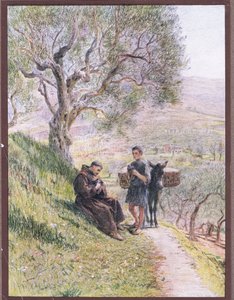 São Francisco domina as pombas selvagens da tartaruga, 1919
