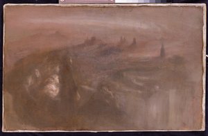 Aurora (óleo sobre tela) de Eugène Carrière