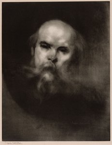 Retrato de Paul Verlaine de Eugène Carrière