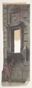 Projeto para um cenário na Ópera, Paris, 1828-90. de Eugene Ciceri
