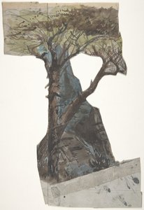 Projeto para um cenário na Ópera, Paris, 1830-90. de Eugene Ciceri