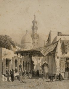 Mesquita de Aboulala em Boulaq de Eugene Ciceri