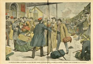 Ilustração de Eugene Damblans (1865-1945) em Le Pelerin de Eugene Damblans