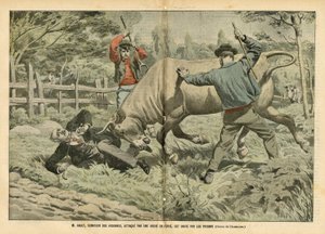 Ilustração de Eugene Damblans (1865-1945) em Le Pelerin de Eugene Damblans