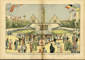Ilustração de Eugene Damblans (1865-1945) em Le Pelerin de Eugene Damblans