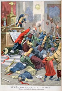 Massacre na igreja de Moukden, Mandchourie, China, 1900