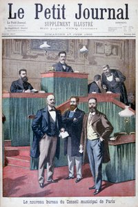 O novo conselho municipal de Paris, 1900 de Eugene Damblans