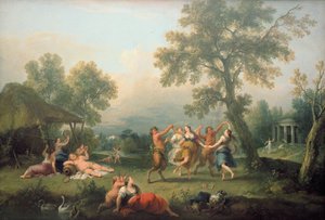 Le Lever de la Coquette, c.1840 de Eugene Deveria