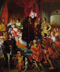O nascimento de Henri IV, c.1827