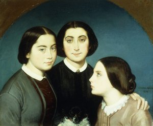 Retrato das Três Filhas de Charles Naudier, 1854