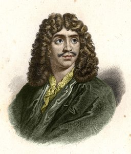 Jean Baptiste Poquelin dit Molière (1622 - 1673) gravado por Giraut.