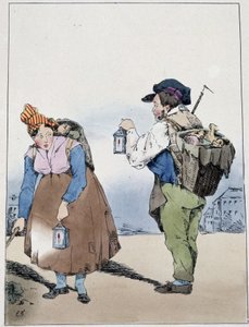 Lanterninha, rue Mouffetard - in "Souvenirs d