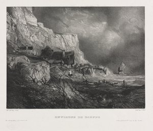 Seis fuzileiros navais, 1833. de Eugene Isabey