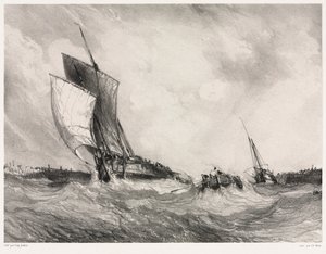 Seis Fuzileiros Navais: Retorno ao Porto de Eugene Isabey