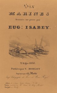Seis fuzileiros navais de Eugene Isabey