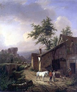 A caminho de casa de Eugene Joseph Verboeckhoven