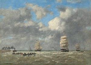Le Havre, 1883. de Eugene Louis Boudin