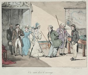 Vida do Chateau: Uma Visita ao Bairro de Eugene Louis Lami