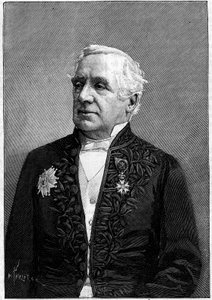 Retrato do Barão Felix Hippolyte Larrey (1808-1895), cirurgião francês, membro da Academia das Ciências e da Academia de Medicina de Eugene Pirou