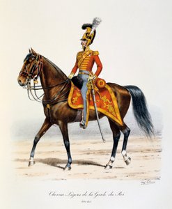 Cavalo Leve da Guarda do Rei, 1814-15