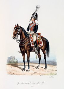 Guarda-costas do rei, 1814