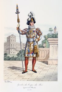 Guardas do rei, guarda do canal, 1814-30