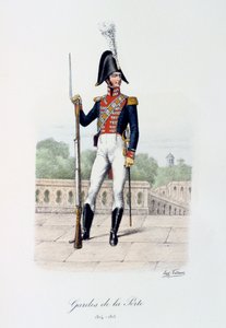 Guardas do portão, 1814-15 de Eugene Titeux