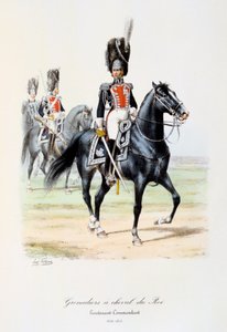 Granadeiros de Cavalos do Rei, Tenente-Comandante, 1814-15