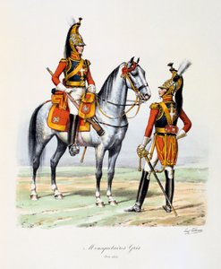 Mosqueteiros Cinzentos, 1814-15