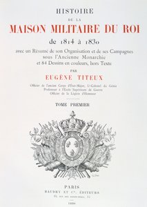 Página de título, 1814-1830 de Eugene Titeux