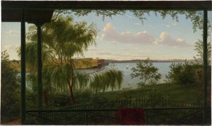 Da varanda de Purrumbete