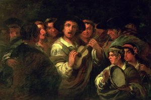 Os Serenaders (óleo sobre tela)