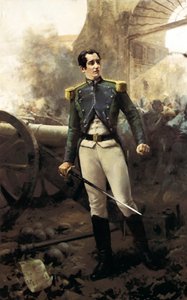 Retrato de Pedro VELARDE Y SAN JUAN (1779-1808), militar espanhol, 2 de Maio de 1808 (óleo sobre tela) de Eugenio Oliva y Rodrigo