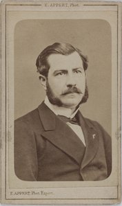 Retrato de Léon Renault (1839-1933), prefeito de polícia e político