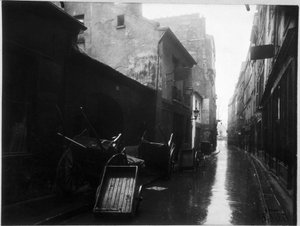 A rue de Bievre - fotografia de Eugene Atget de Eugène Atget