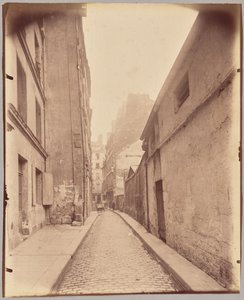 Rua Pierre-au-Lard de Eugène Atget