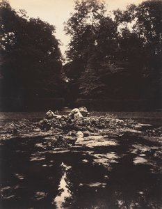 Versalhes, Fonte de Encélado, 1922-1923. de Eugène Atget