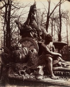 Versalhes, fonte da França triunfante, 1904. de Eugène Atget
