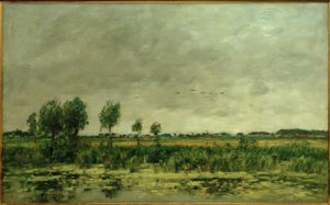 Moor em Honfleur de Eugene Louis Boudin