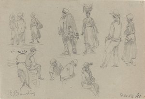 Números provinciais de Eugène Boudin