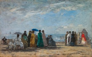 A praia de Trouville