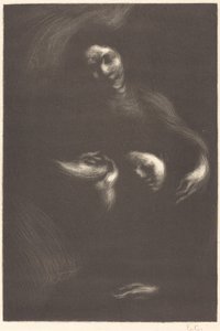 Homenagem a Tolstoi de Eugène Carrière