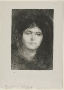 Senhora Eugene Carriere de Eugène Carrière